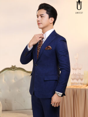 Vest Nam Xanh Dương Phẩy