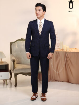 Vest Nam Xanh Dương Xước