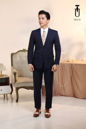 Vest Nam Xanh Dương Xước