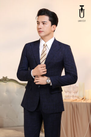 Vest Nam Xanh Dương Xước