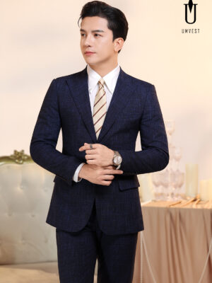 Vest Nam Xanh Dương Xước