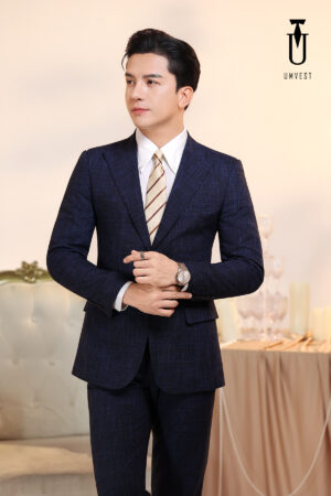 Vest Nam Xanh Dương Xước