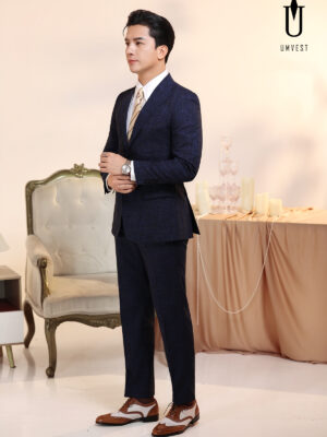 Vest Nam Xanh Dương Xước