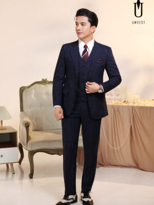 Vest Nam Xanh Dương Xước