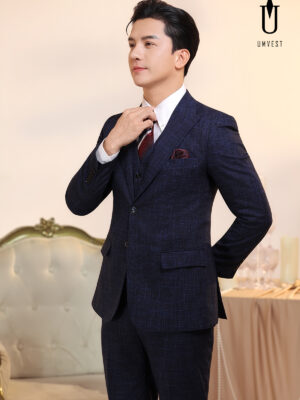 Vest Nam Xanh Dương Xước