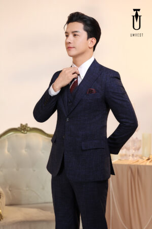 Vest Nam Xanh Dương Xước