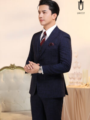 Vest Nam Xanh Dương Xước