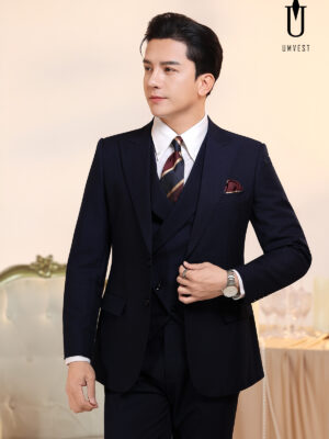 Vest Nam Xanh Navy Gile