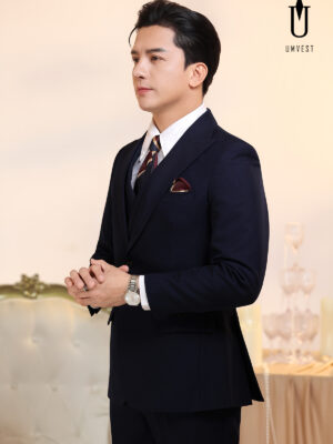 Vest Nam Xanh Navy Gile