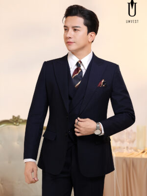 Vest Nam Xanh Navy Gile