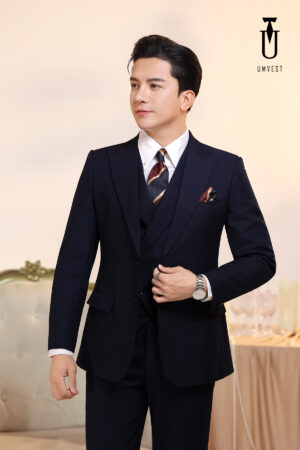 Vest Nam Xanh Navy Gile