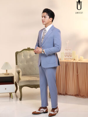 Vest Nam Xanh Nhạt