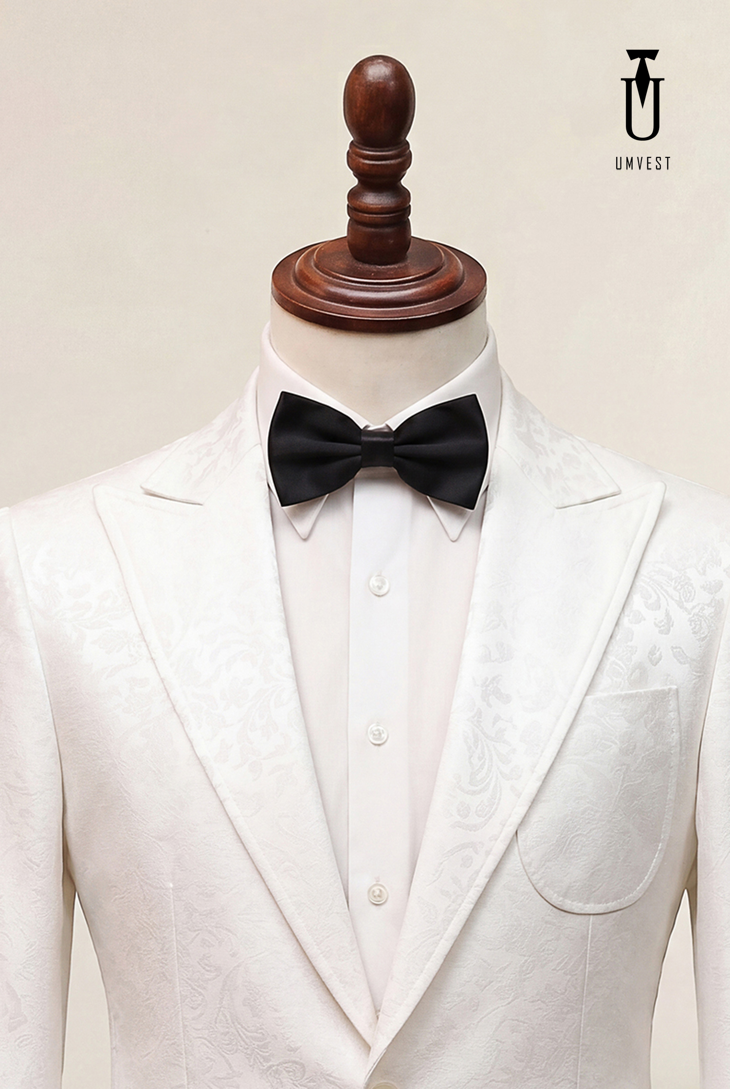 BỘ VEST NAM MÀU TRẮNG GẤM (2)
