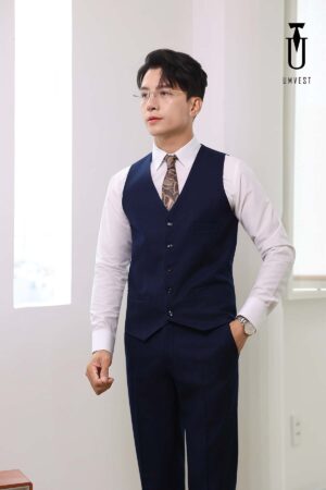 Áo Gile Xanh Đen 02