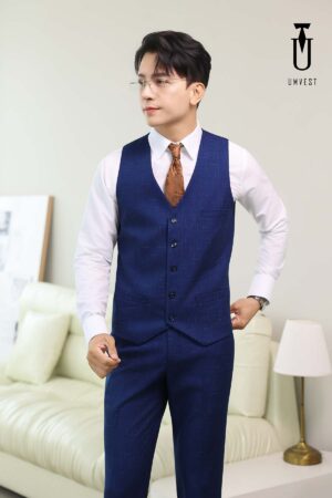 Áo Gile Xanh Dương Đậm