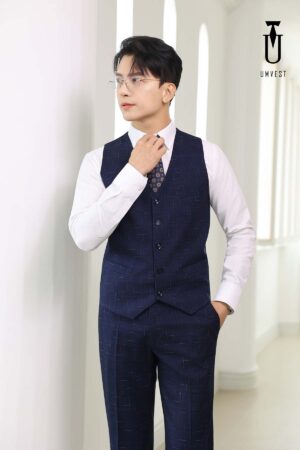 Áo Gile Xanh Navy