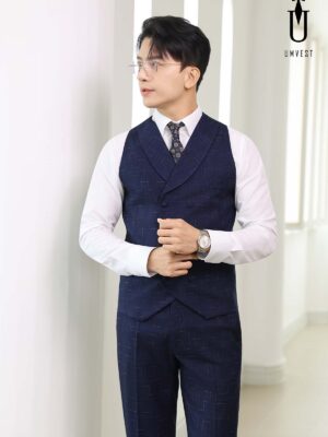Áo Gile Xanh Navy