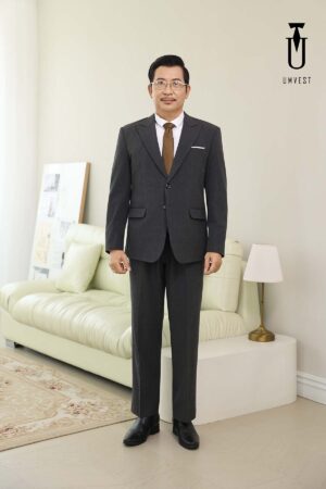 Vest Ông Sui Xám Đậm