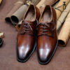 Giày Tây Derby Nâu