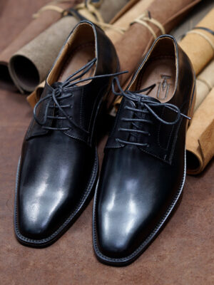 Giày Tây Derby Đen