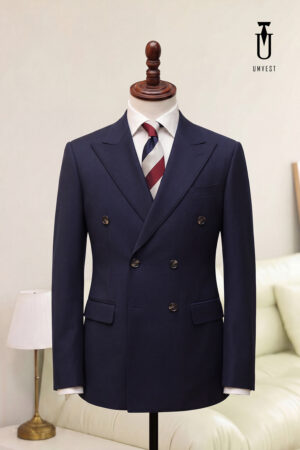 Vest Xanh Navy 6 Cúc