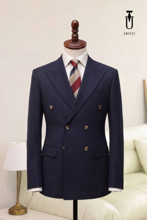 Vest Nam Xanh Navy 6 Cúc 02