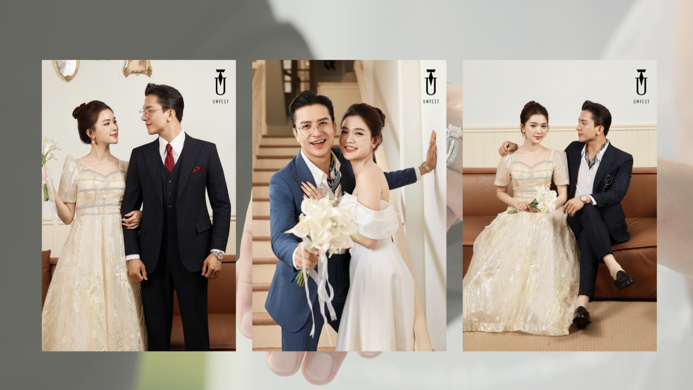 May vest nam cho chú rể dáng thấp