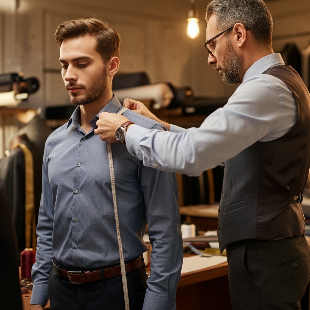 Quy tr&igrave;nh đo vest nam UMvest chuy&ecirc;n nghiệp, tỉ mỉ