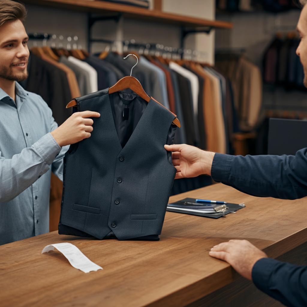 Quy Trình Trả Vest Nam Và Kinh Nghiệm Bảo Quản Khi Thuê