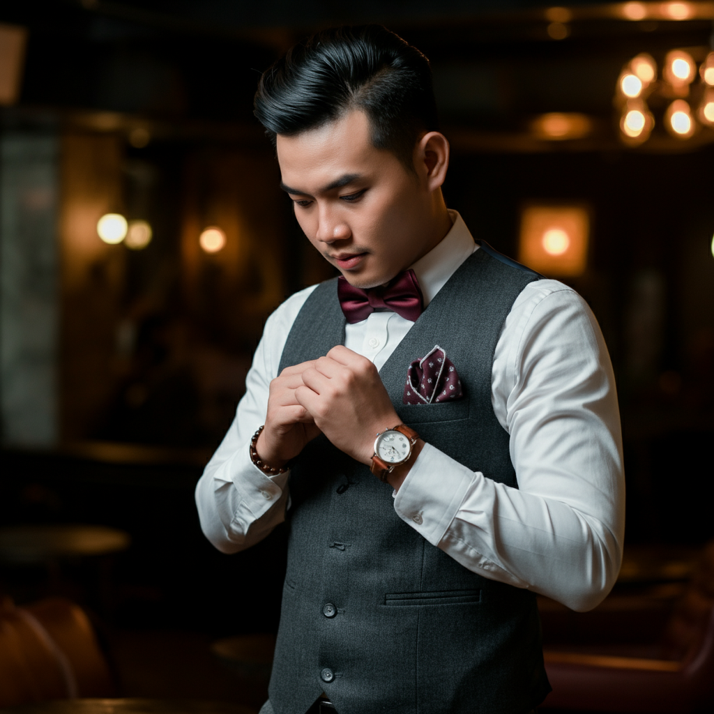Phong Cách Phối Đồ Với Vest Vintage: Nâng Tầm Đẳng Cấp!