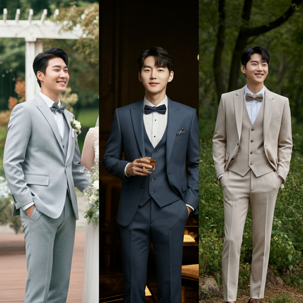 Vest Hàn Quốc Nam – Hoàn Hảo Cho Mọi Dịp Đặc Biệt 🌟