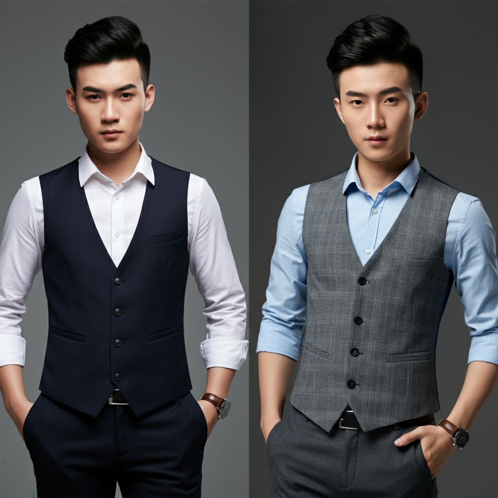 Bí Quyết Chọn Vest Trẻ Trung Phù Hợp Vóc Dáng và Sự Kiện