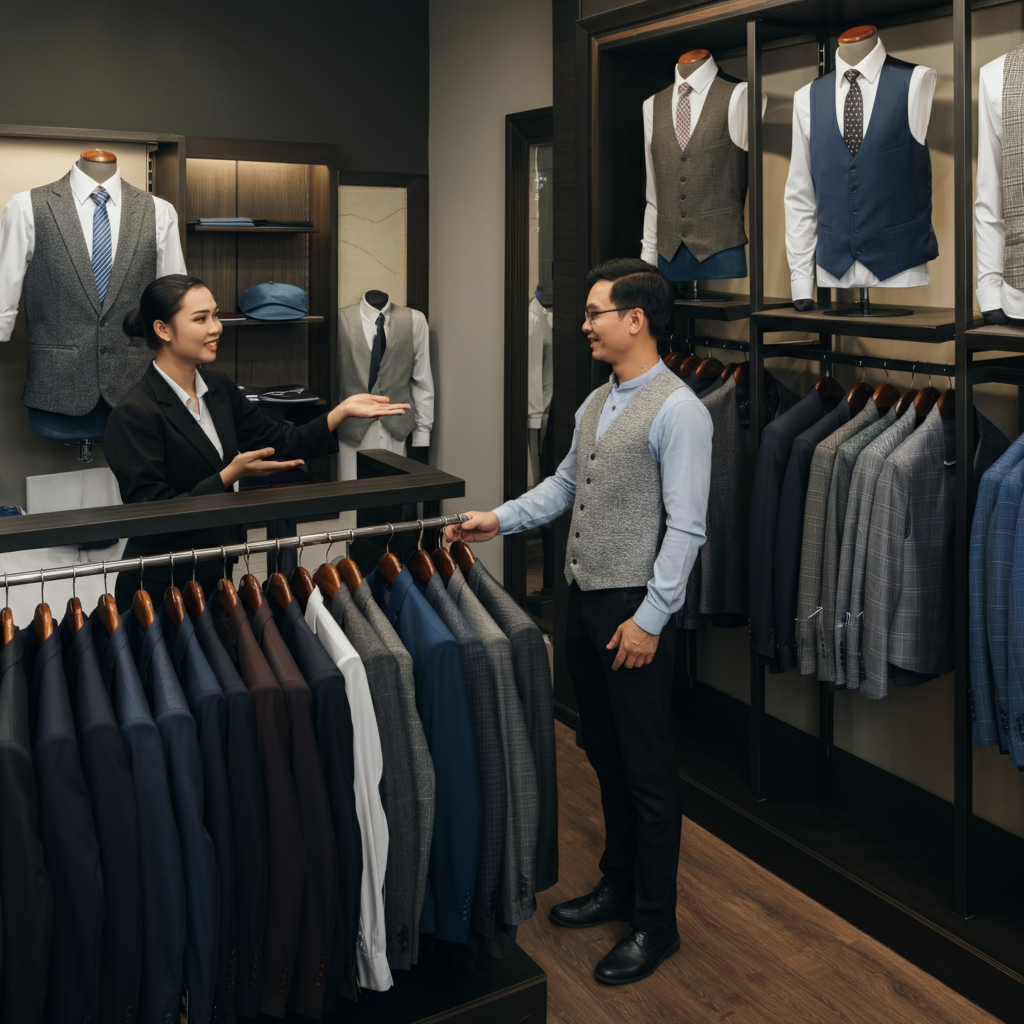 Tìm Địa Chỉ Cho Thuê Vest Trung Niên Nam Uy Tín Tại TP HCM