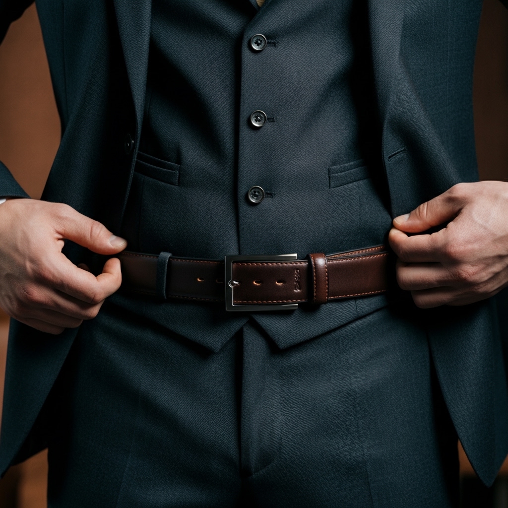 Vì Sao Thắt Lưng Là Phụ Kiện Quan Trọng Khi Mặc Vest?