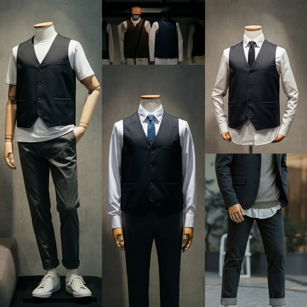 Bí Quyết Phối Đồ Với Vest Nam Hàn Quốc UMvest Chuẩn Soái Ca