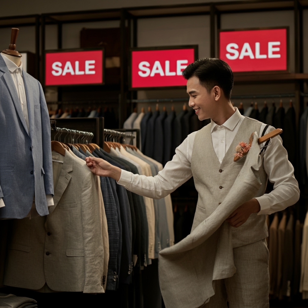 Bí quyết săn lùng Vest Cưới Linen giá rẻ tại TP HCM