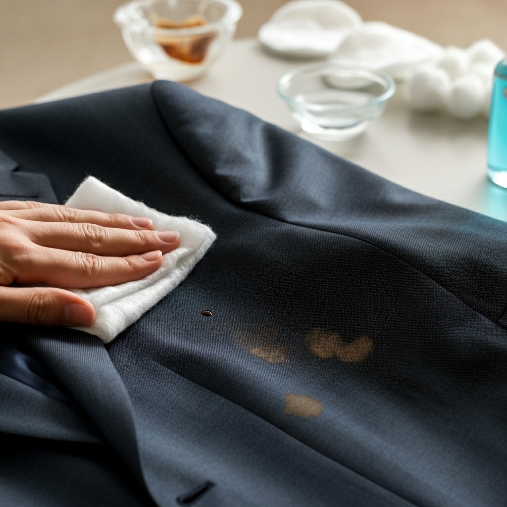 Các Phương Pháp Xử Lý Vết Bẩn Phổ Biến Trên Vest