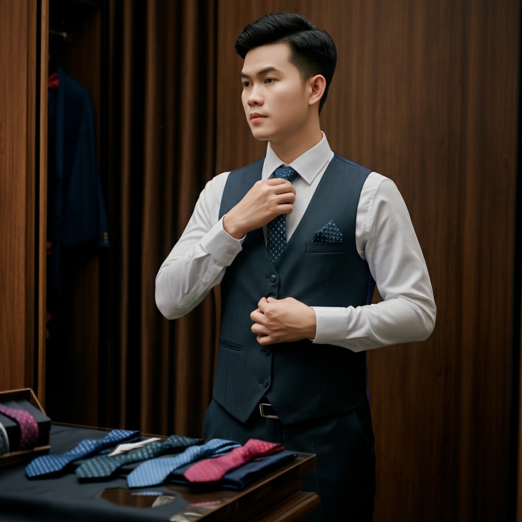 Kinh Nghiệm Chọn Vest Cưới Ho&agrave;n Hảo Tại Quận 1