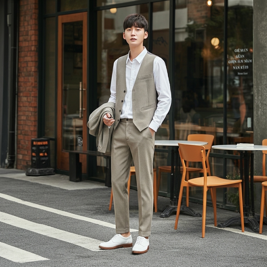 Quần Tây Vest Nam Hàn Quốc Là Gì? Vì Sao Lại