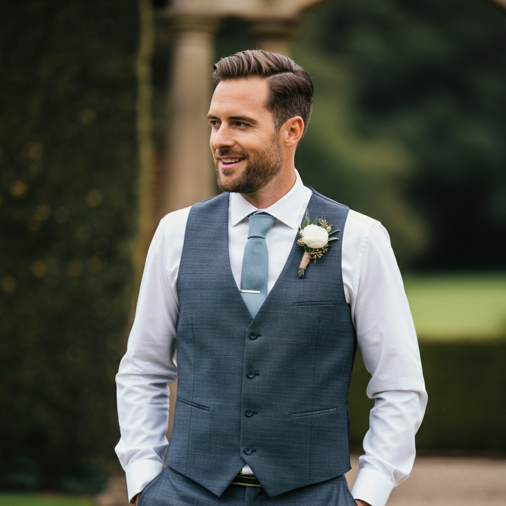 Tại sao Vest Cưới Slim Fit là lựa chọn hoàn hảo?