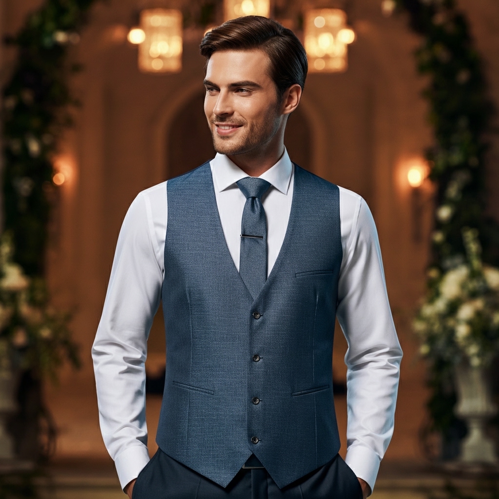 Vì Sao Vest Cưới Ve Áo Bản Nhỏ Lại Được Ưa Chuộng?