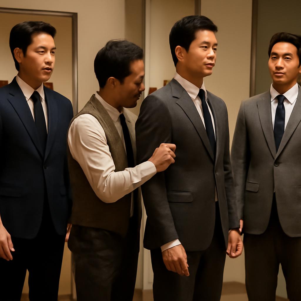 Cách chọn vest nam UMvest Ý theo dáng người