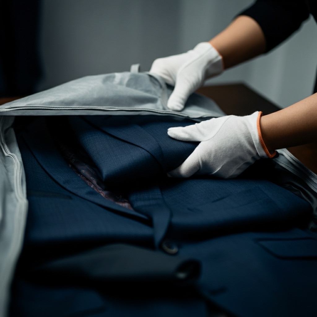 Chuẩn Bị Vest Cưới Trước Khi Cất Giữ