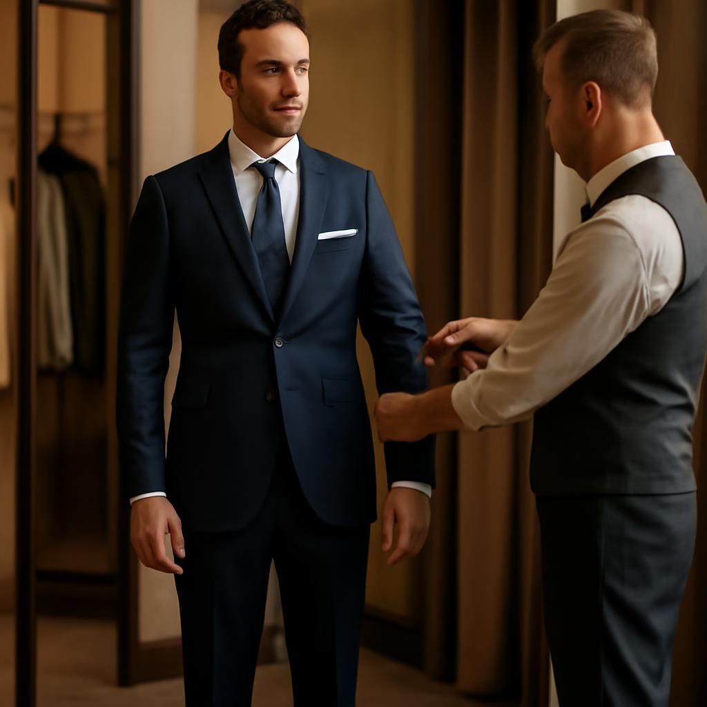 Quy trình chọn vest cưới giá rẻ vừa vặn cho chú rể