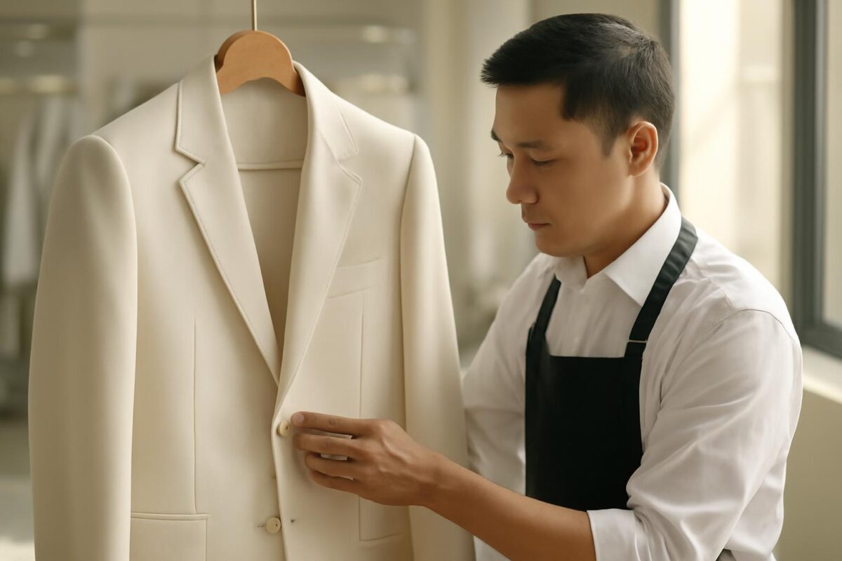 Vì sao nên chọn dịch vụ giặt ủi vest cưới chuyên nghiệp