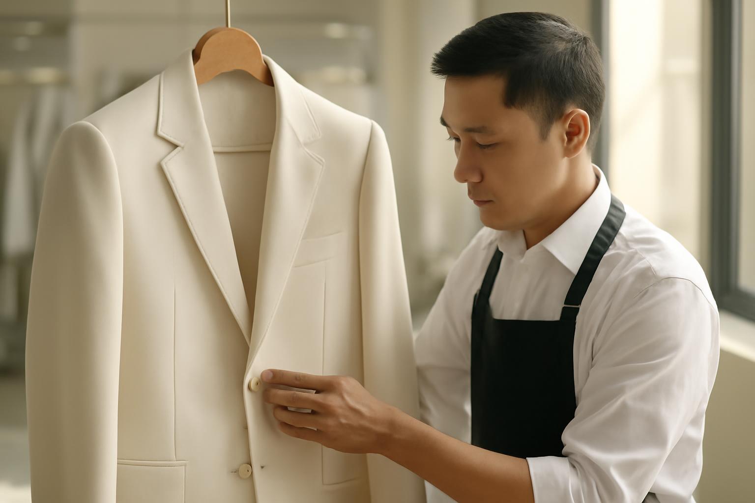 Vì sao nên chọn dịch vụ giặt ủi vest cưới chuyên nghiệp