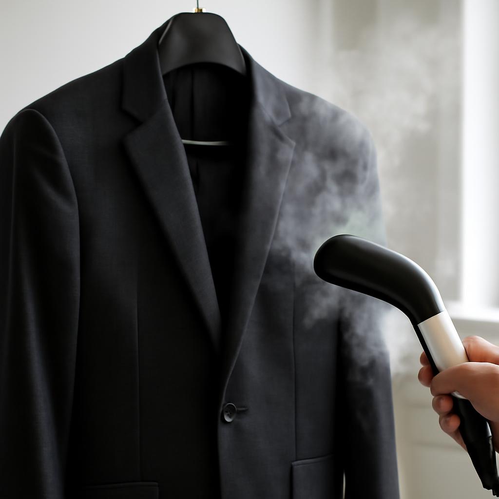 Xử l&yacute; vest cưới bị nhăn, ẩm v&agrave; c&oacute; m&ugrave;i