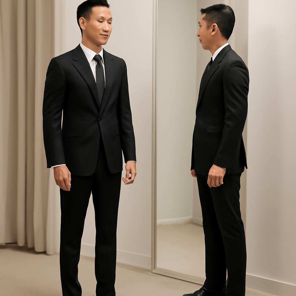 C&aacute;c điểm cần kiểm tra khi thử vest cưới
