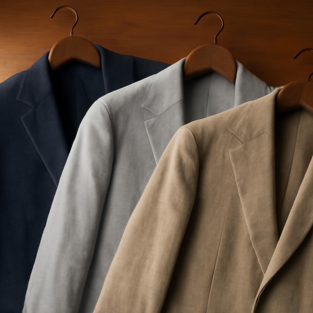 C&aacute;c loại vải pha ph&ugrave; hợp cho vest cưới nam