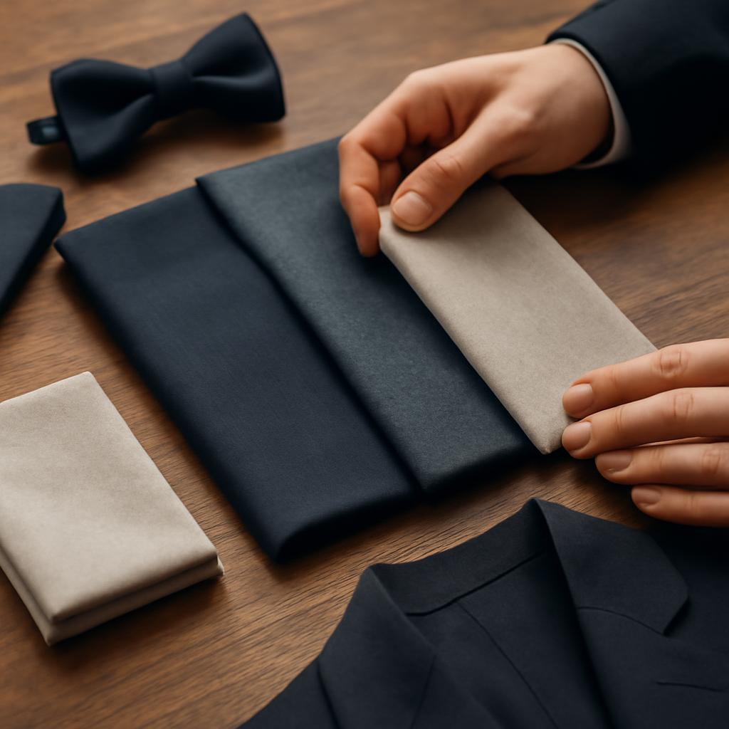 Chọn vải, m&agrave;u sắc v&agrave; kiểu d&aacute;ng vest cưới nam ph&ugrave; hợp